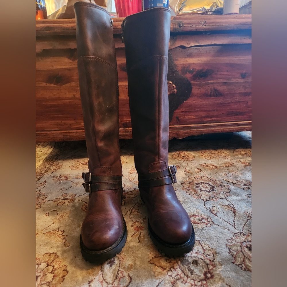Harley Davidson Knee High Boots